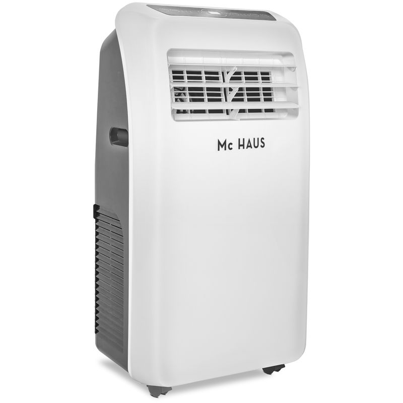 Mc Haus - ARTIC-20 - Aire acondicionado portatil, sistema SILENTBLOCKS, enfriador movil de 9000 BTU/h, 2268 frigorias, 2,6kW, clase A, 3 en 1: