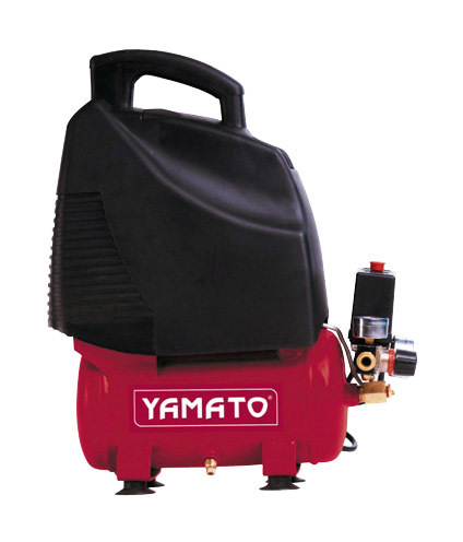 Compresor 6 litros 1,5hp sin aceite - Yamato