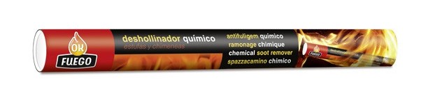 Ok Fuego - Cartucho deshollinador químico de 175g Okfuego