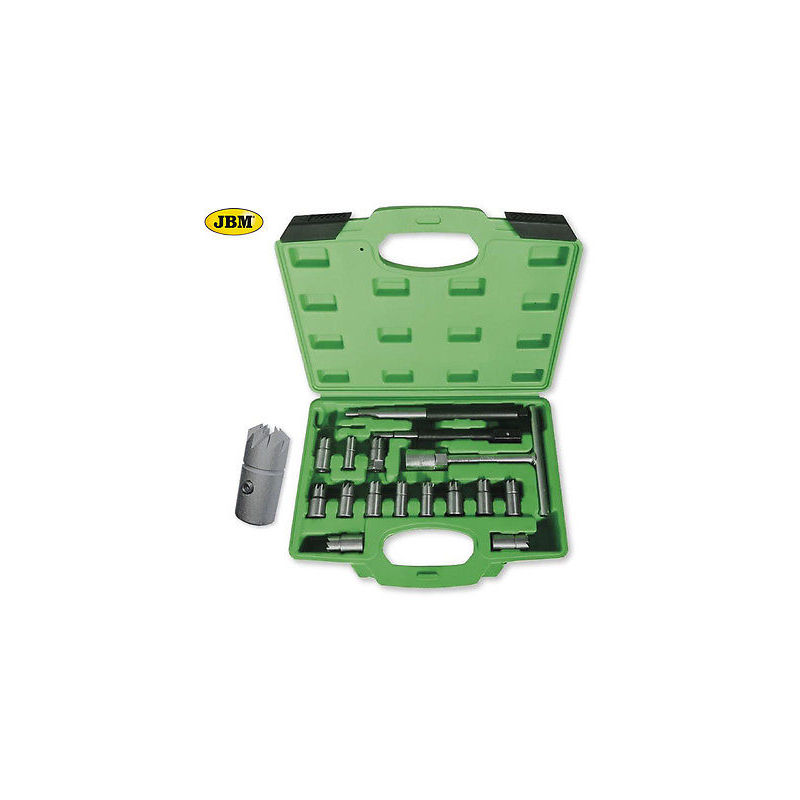 Escariador Para Asiento De Inyectores 17 Piezas - Jbm 52813