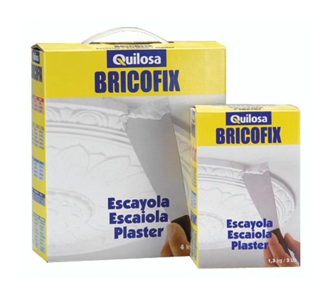 Escayola Bricofix 1,3kg. - Quilosa