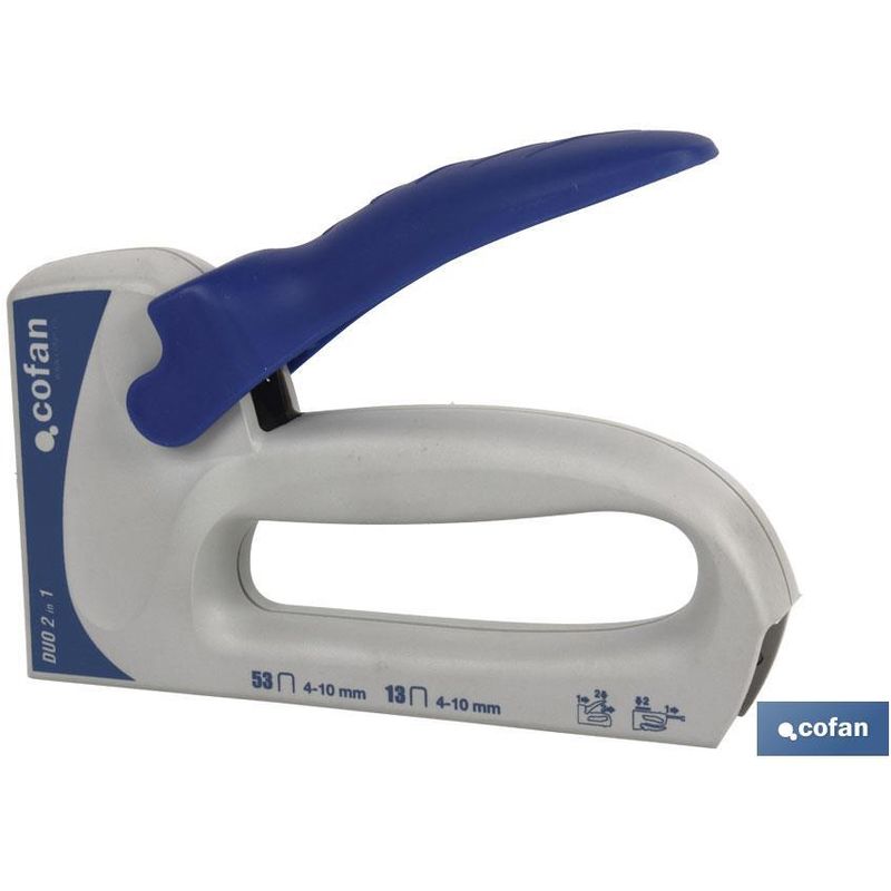 Grapadora manual duo 53-134 6 8 10mm