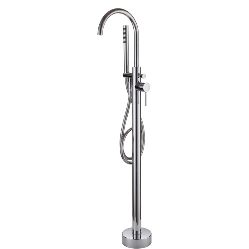 Grifo monomando sobre SUELO bañera/ducha DEBRIO para bañera exenta - STANO