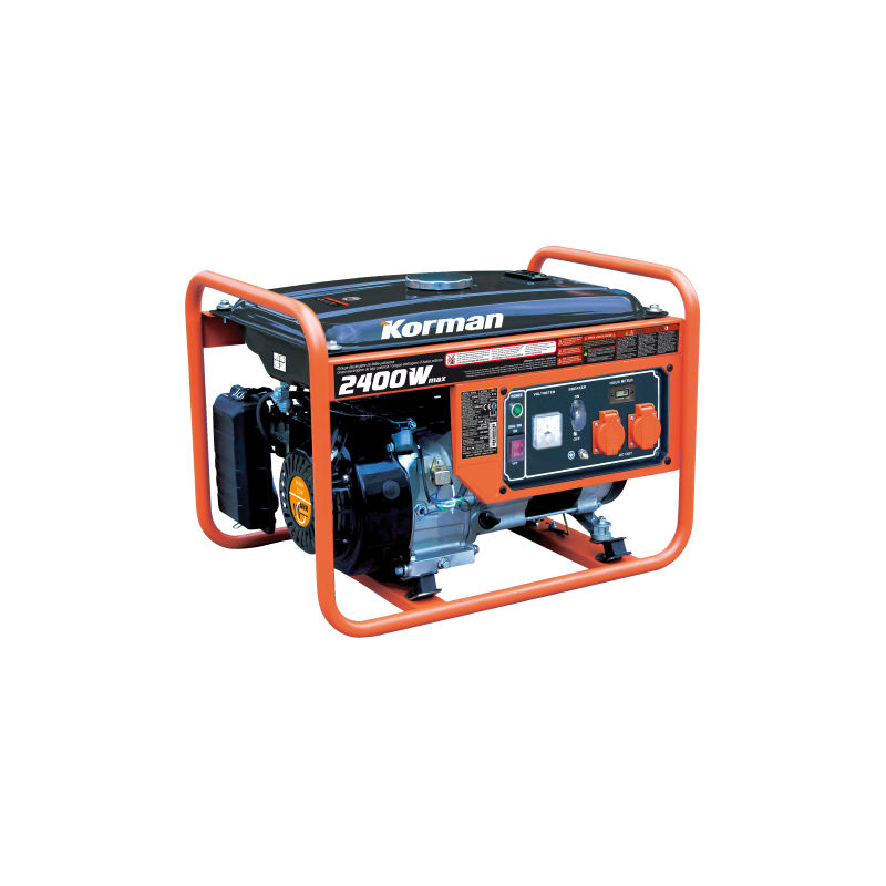 Grupo electrógeno gasolina 2400W – 5,5CV - KORMAN