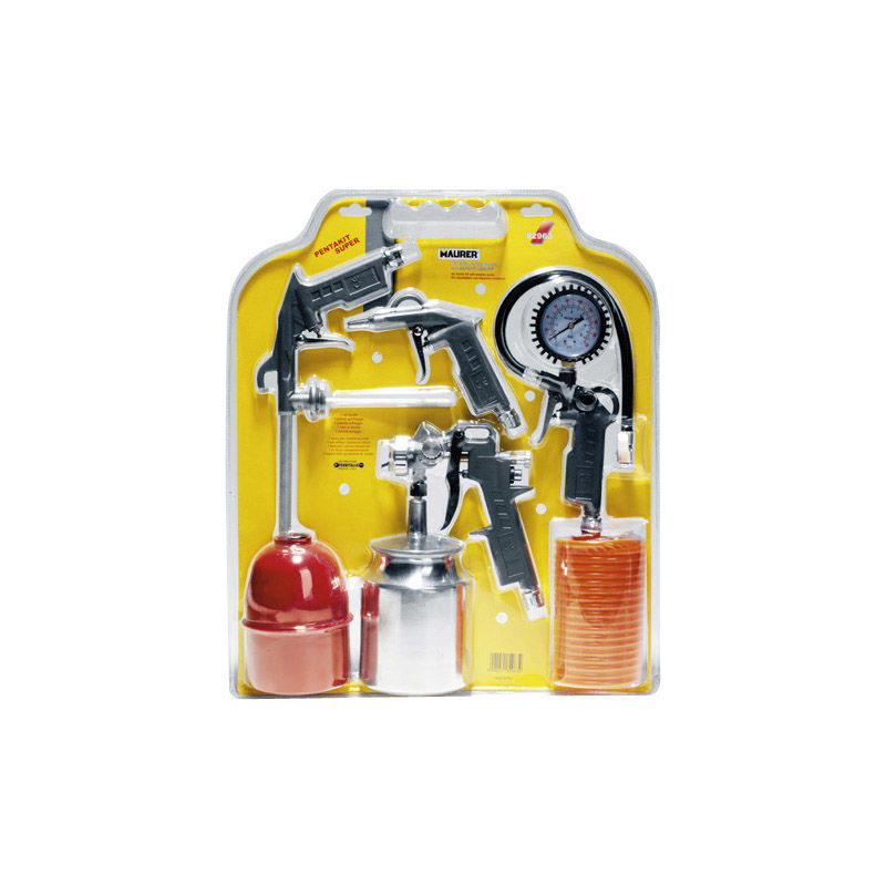 Kit Accesorios Compresor Maurer 5 Piezas