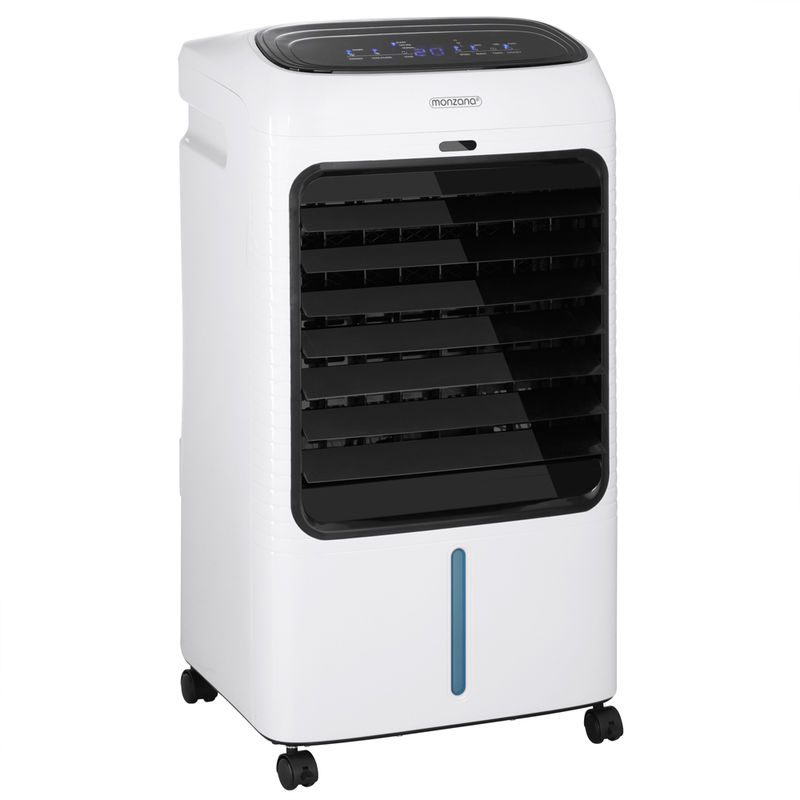 Aire acondicionado portátil 4en1 climatizador con telemando y temporizador humidificador purificador de aire - Monzana