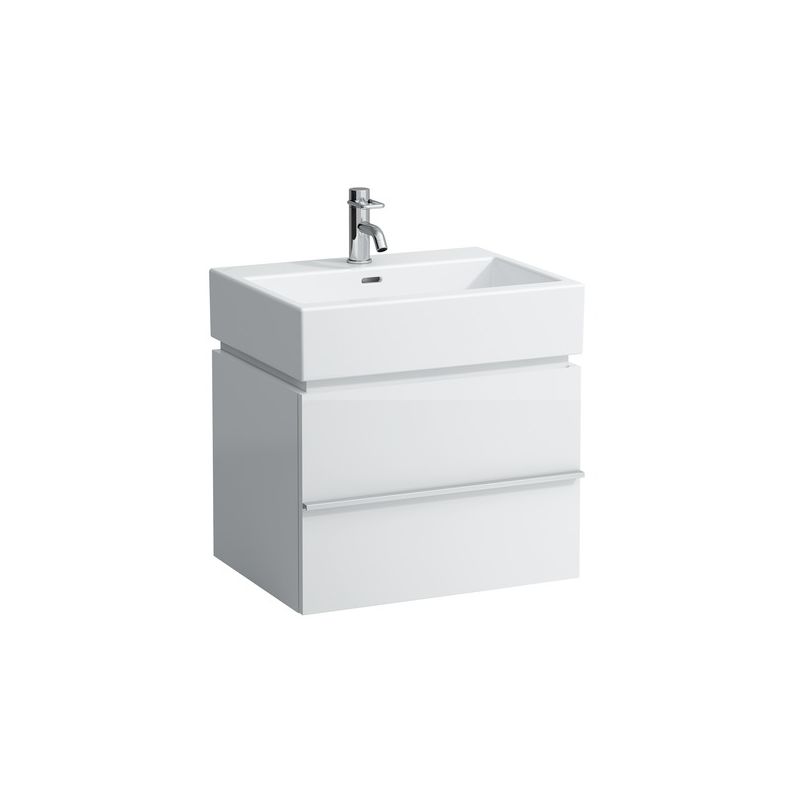 Mueble bajo lavabo Laufen, 1 cajón 455x595x455, apto para lavabo living city 817433, color: Blanco brillante - H4011810754751
