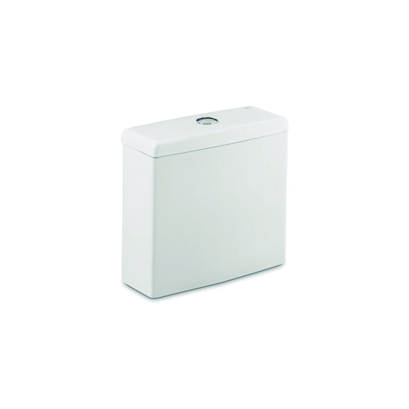Cisterna de doble descarga 4,5/3L con alimentación inferior para inodoro compacto MERIDIAN - ROCA - Color: Blanco