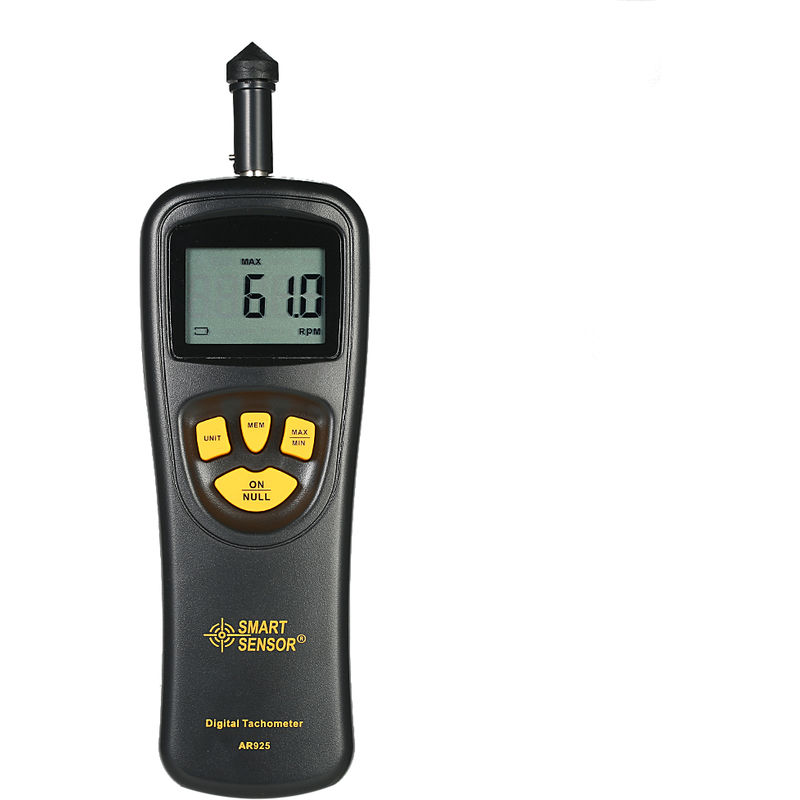 Tacometro digital, velocimetro medidor de tacometro, 0.5 ~ 19999 RPM