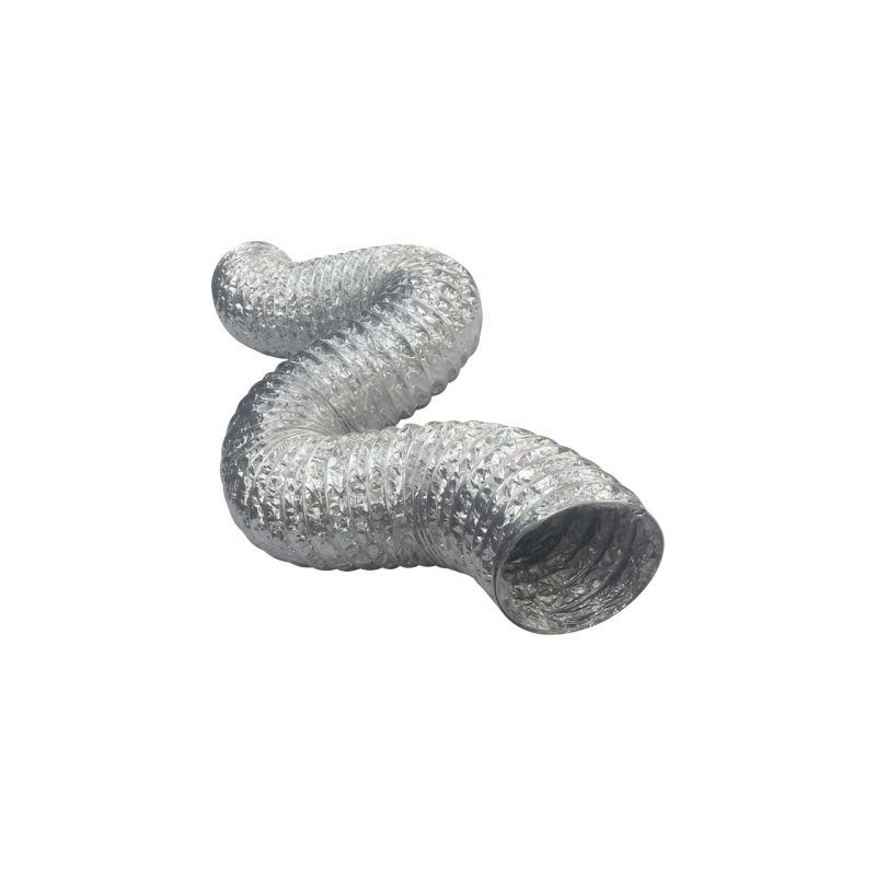 Tubo flexible de aluminio sin aislar Aluminio Ø152 - Aluminio