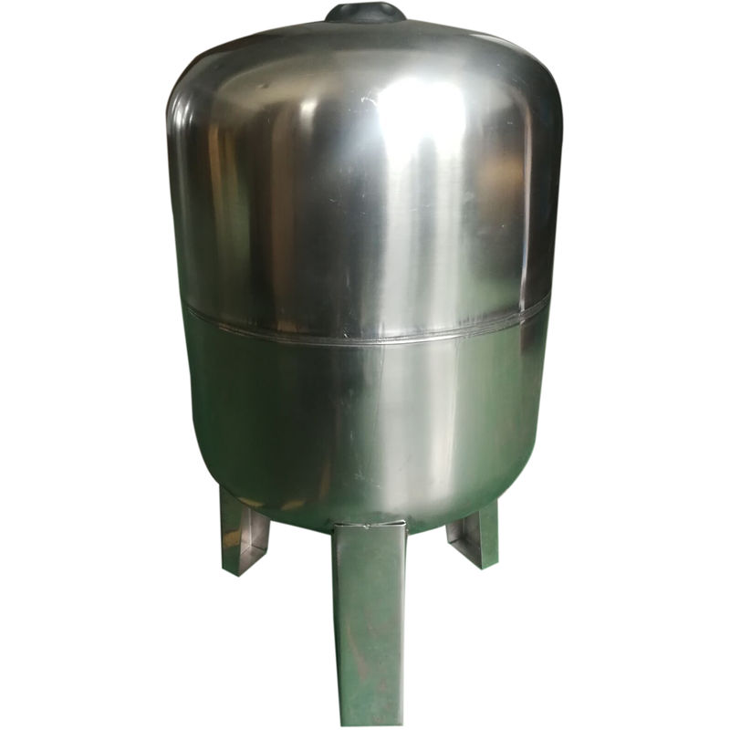 Vaso de expansión acero inoxidable 50L, depósito de presión 8bar, calderín grupo de presión doméstico. - BRICOFERR
