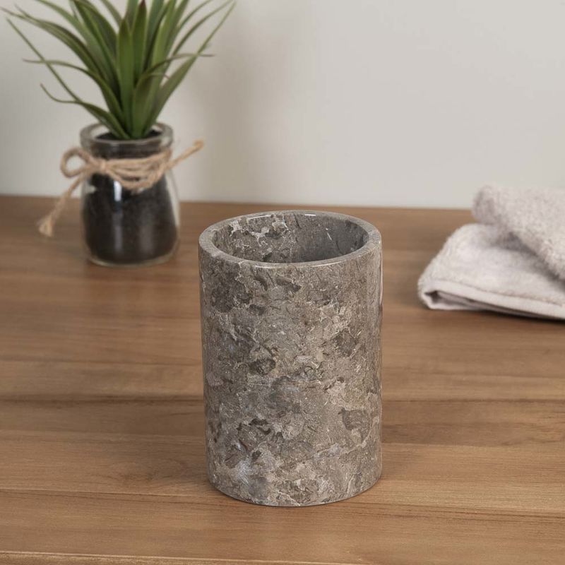 Vaso de mármol gris - WANDA COLLECTION
