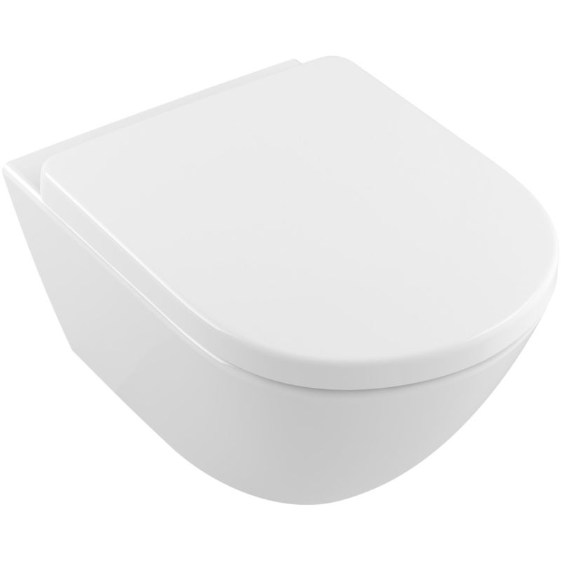 Asientos de inodoro confort, con bisagras QuickRelease y SoftClosing, bisagras de acero inoxidable, en Duroplast blanco