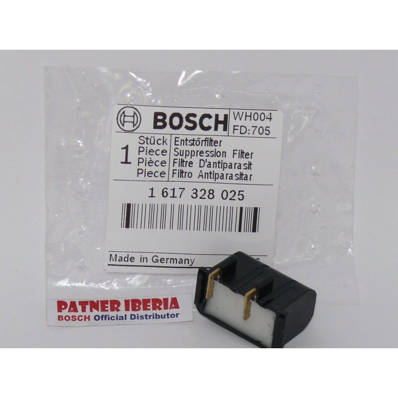 1617328025 Suppression Filter - Condensador BOSCH (locate your machine bellow)
