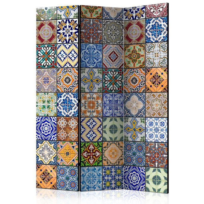 Biombo Biombo mosaico de color cm 135x172 Artgeist