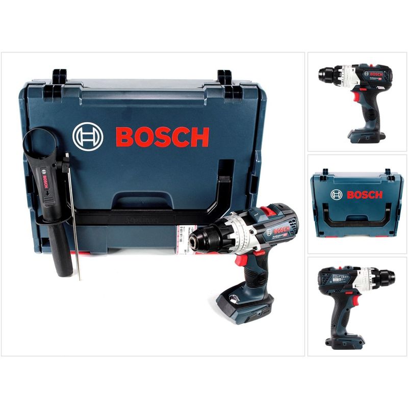 Bosch GSR 18V-85 C Professional Taladro Atornillador a batería 18 V / 110 Nm en maletín L-Boxx - Sin batería, sin cargador incluidos