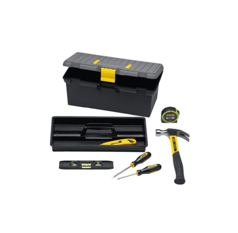 Stanley - Caja Herramientas STST1-97926 con 5 Herramientas
