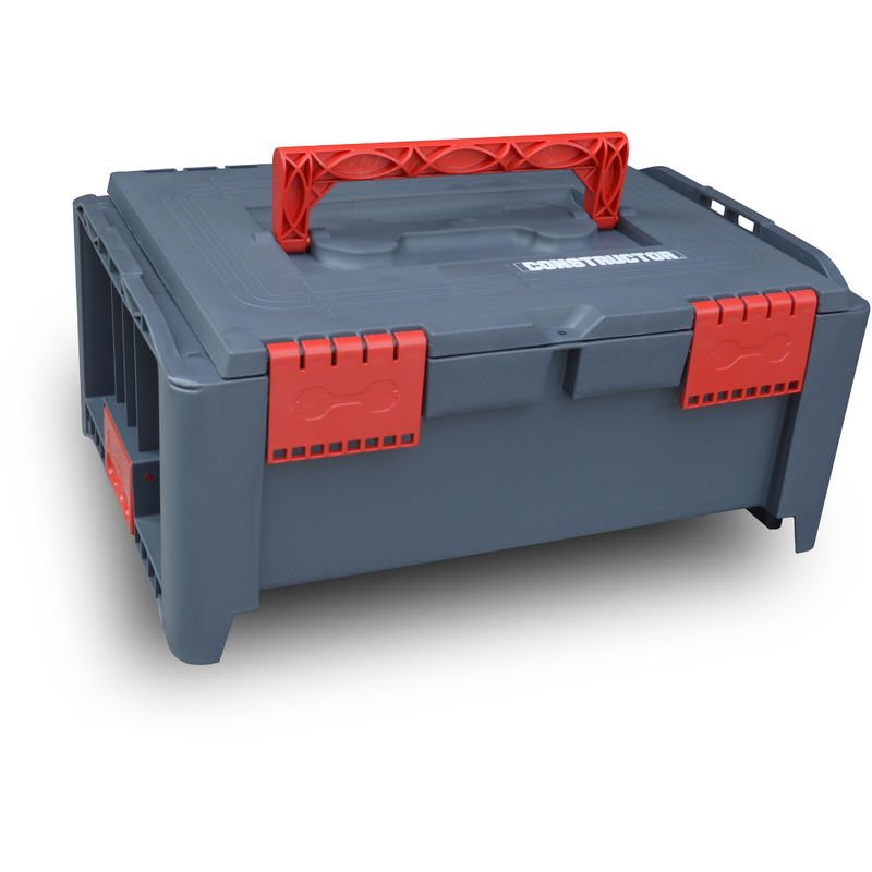 CONSTRUCTOR BEPS2 - Caja de herramientas apilable de plï¿½stico resistente al impacto 464x335x212 mm