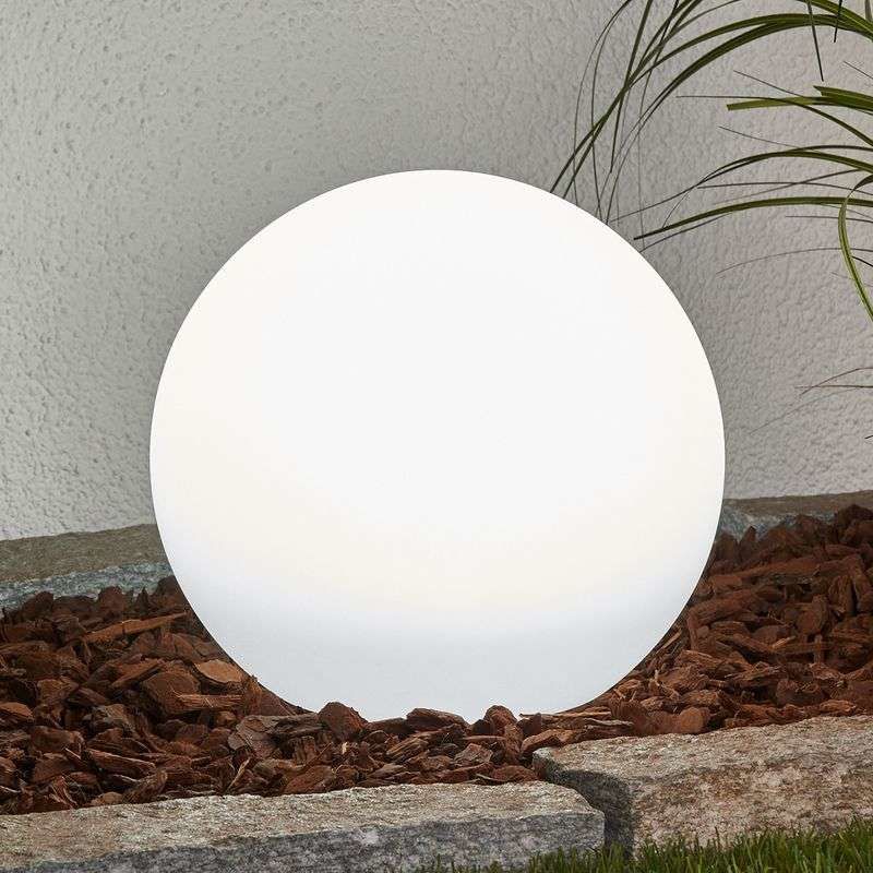 Esfera solar Lago con LED y pica de tierra - LINDBY