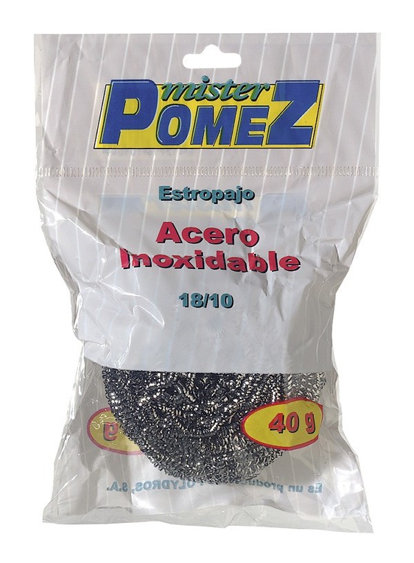 Pack De 12 Estropajos Acero Inox. 40 Gr Unidad - NEOFERR - EDM