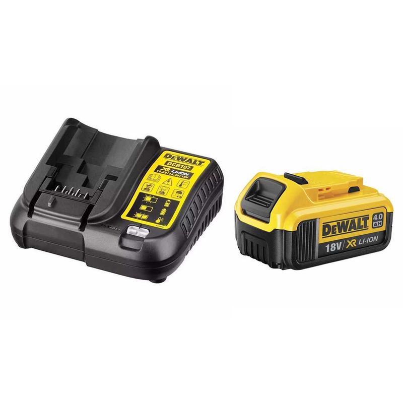 Power Set DeWALT (1 x 18V 4,0 Ah + DCB107)