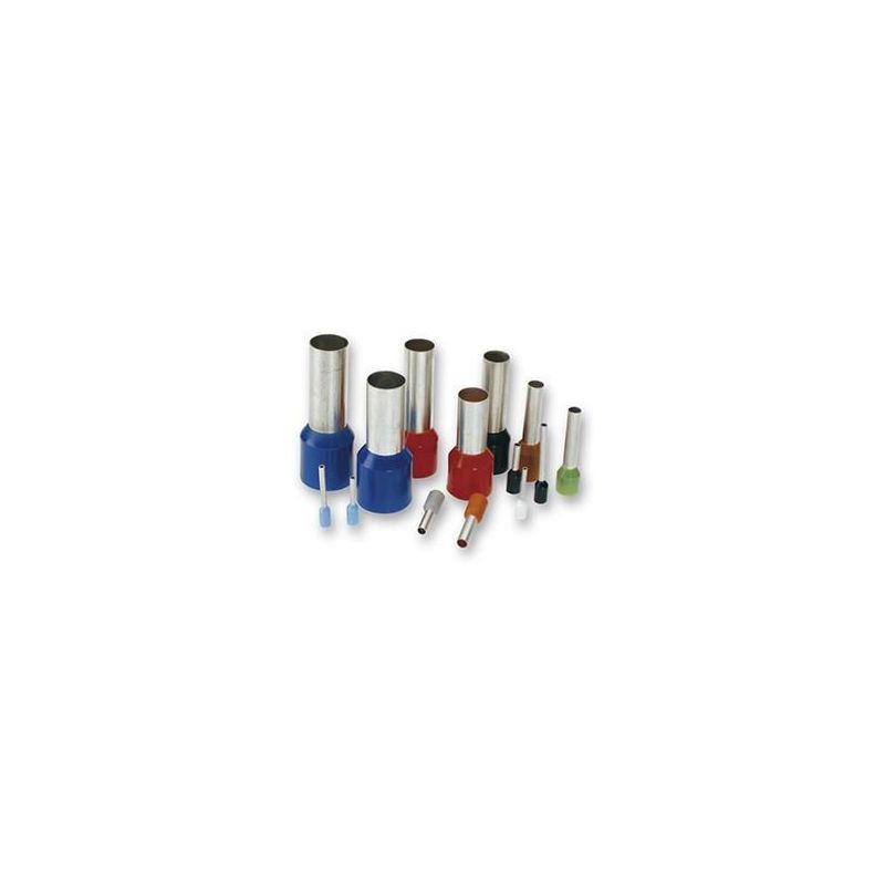 Punteras huecas cable flexible 2,5mm [100ud]