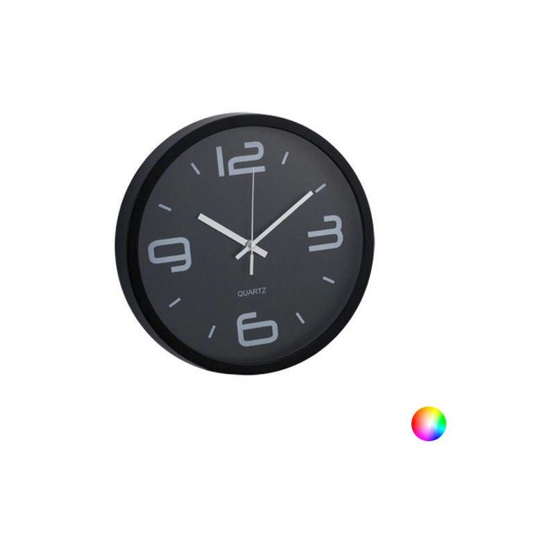 Reloj de Pared Analógico 143676 Color - Negro - BIGBUY HOME