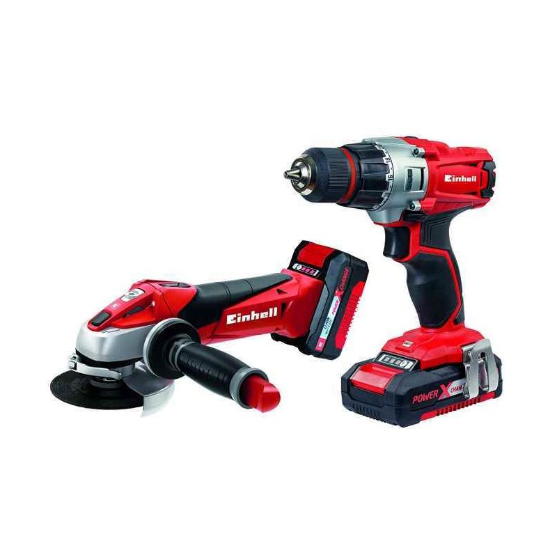 Set Taladro Y Amoladora Te-Tk 18 Li Kit - EINHELL