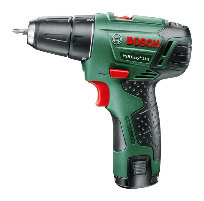 Taladro Atornillador Li-Ion 2 Velocidades 2 Baterias + Maleta 12 V - BOSCH - Psr Easy+ Li2