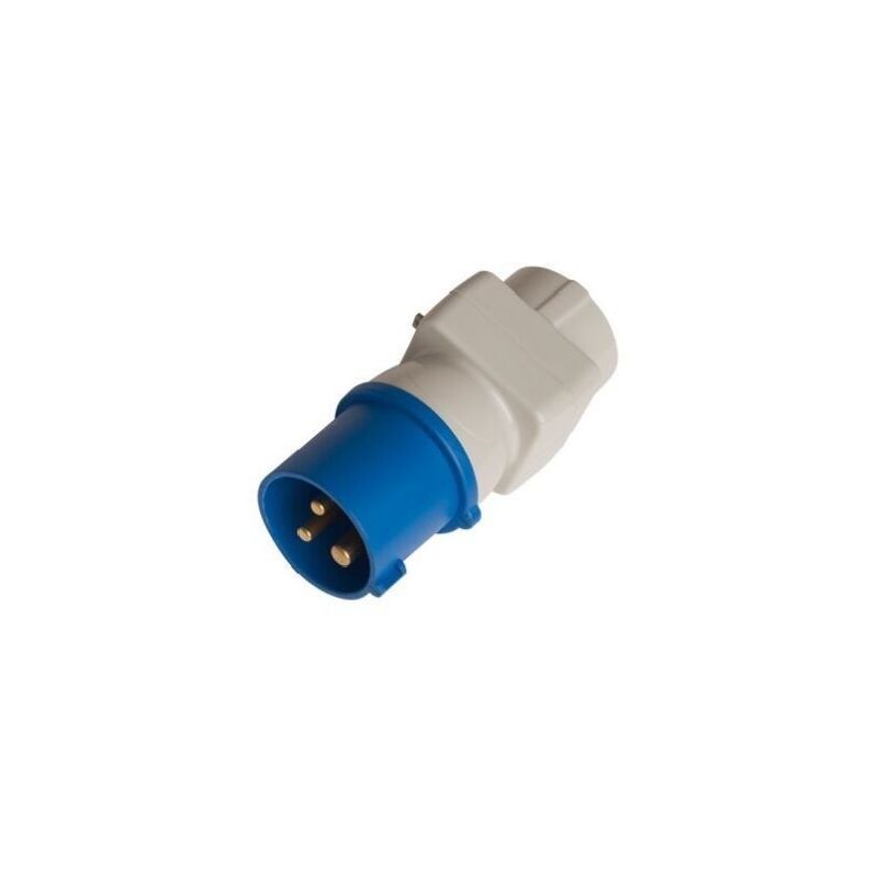 Adaptador clavija cetac (2p+T) 16A base sucko GSC 2300738