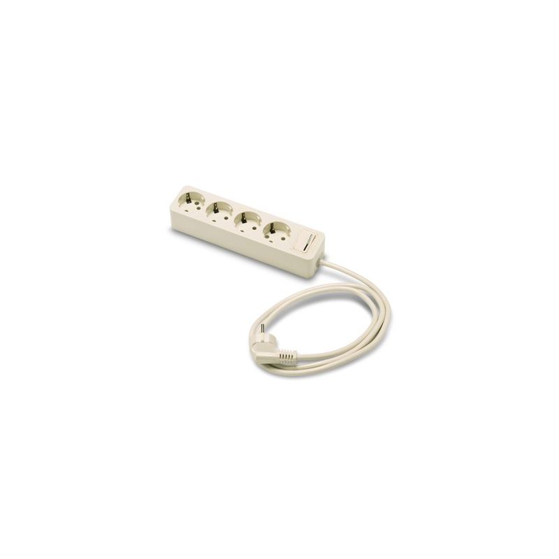 Base Multiple 3X1,5Mm 3Mt 4T-Toma tierra Interruptor Famat - FAMATEL