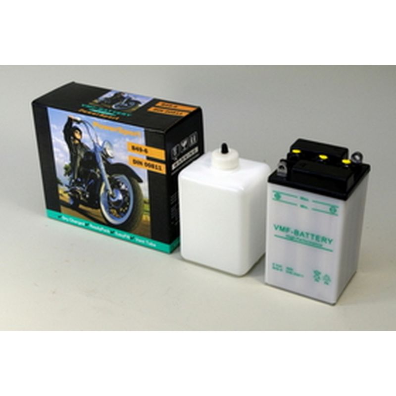 Batería de moto B49-6  Plomo ácido