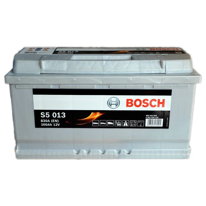 Bosch - Batería de Coche 100Ah 830A EN S5013 borne + dcha