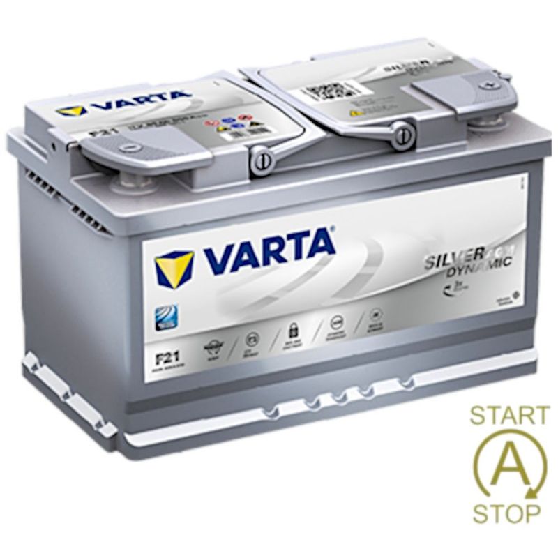 Batería para coche Varta Start-Stop F21 12V 80Ah 800A EN borne + DCHA
