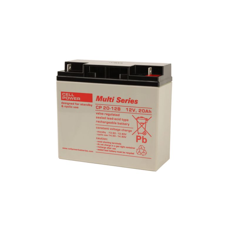 Batería para juguete, SAI o alarmas CP 12V 20Ah B - CELLPOWER