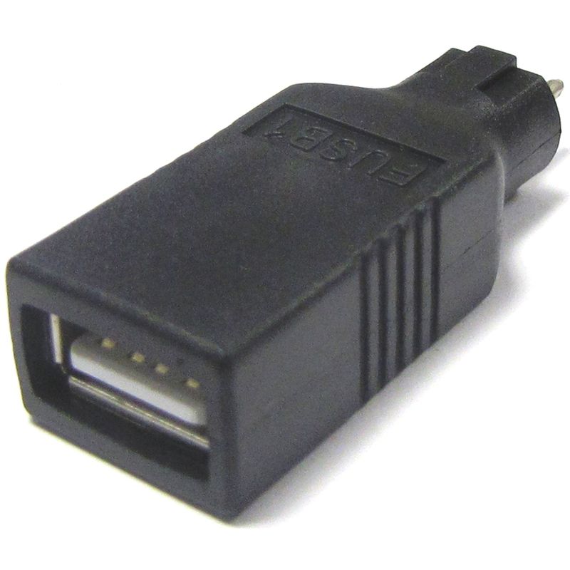 Bematik - Conector USB A hembra para fuente de alimentación