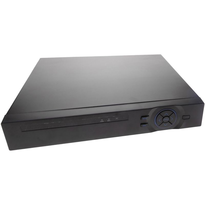 BeMatik - Kit de video vigilancia DVR con 16 cámaras domo compatible HDMI VGA CVBS IP