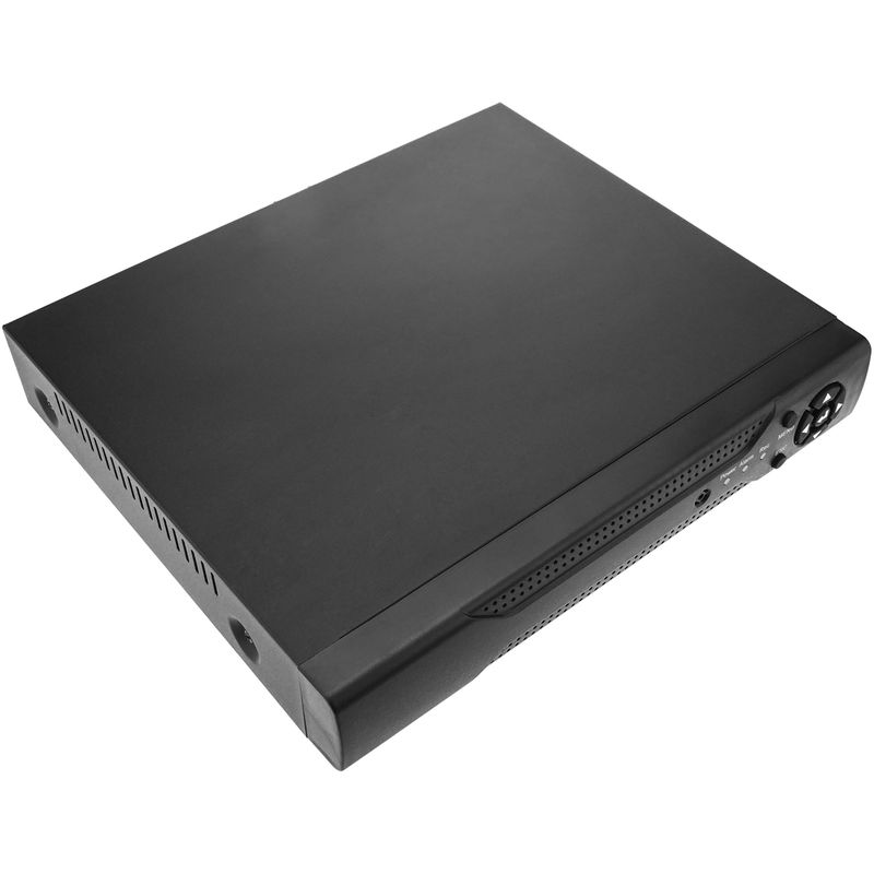 BeMatik - Kit de video vigilancia DVR con 4 cámaras peana y domo compatible HDMI VGA CVBS IP RS485