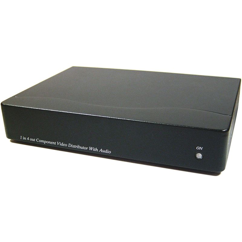 BeMatik - Multiplicador de audio y vídeo YPbPr de 4 puertos YD04A