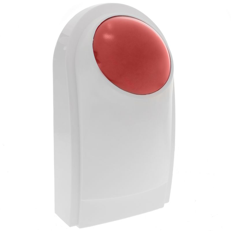 BeMatik - Sirena cableada con flash para exterior