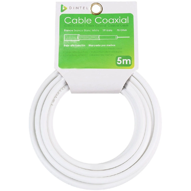 Bobina Cable Coaxial 5m - Dintel