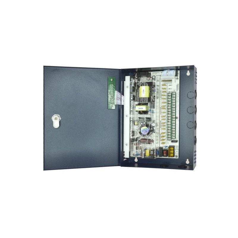 Caja de distribución de alimentación 1 entrada AC 110 V ~ 220 V 18 salidas por par de cobre - DAHUA
