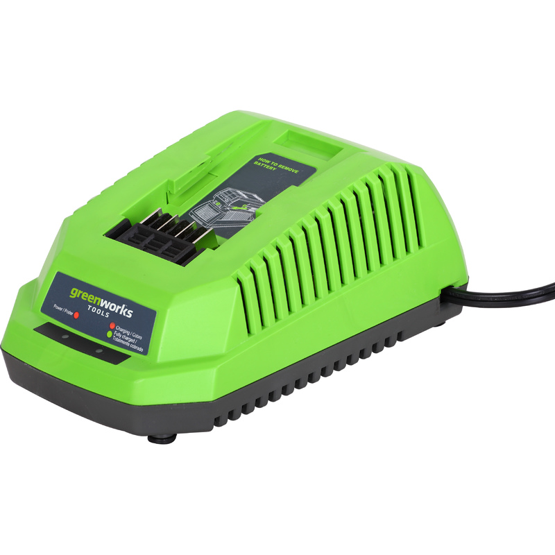 Cargador universal de Greenworks para baterías de productos de 40 V G40UC