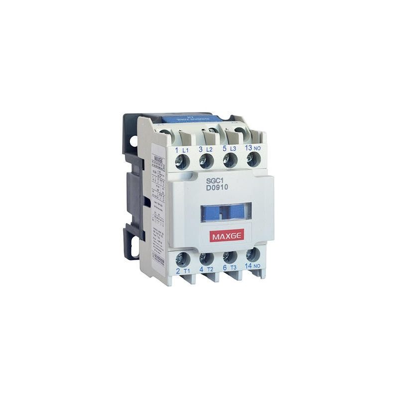 Contactor 3 Polos 9A 230V AC 1NO Maxge