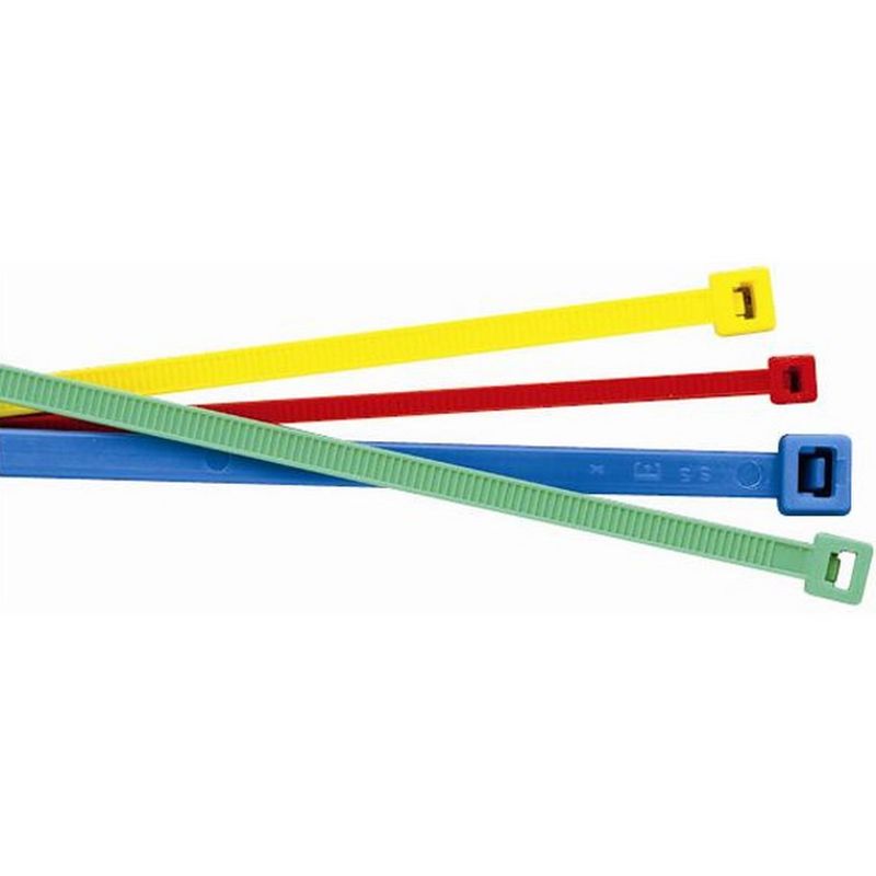 INDEX BC25100AM - Brida de nylon 2.5 x 100 amarilla