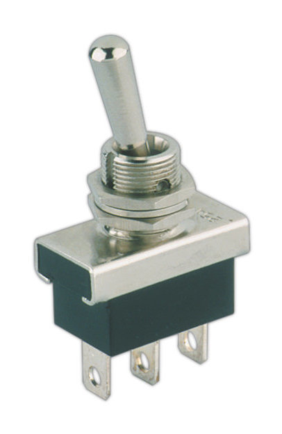 Interruptor unipolar a palanca Terminales Faston 6'35 mm ON-ON Electro DH 11.470.C 8430552091836