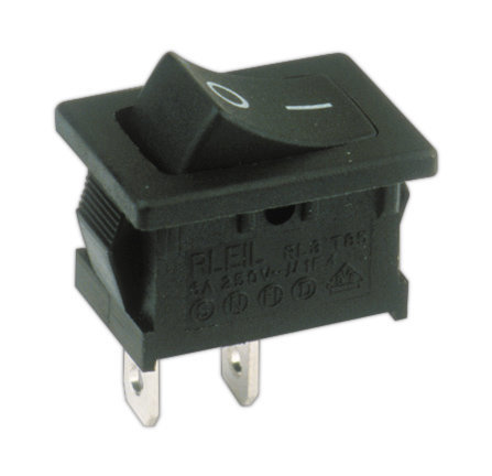 Interruptor unipolar Tipo interruptor 10A/250V. On-Off . Faston 2.8 mm 11.182.I/2.8 8430552119769 - Electro Dh