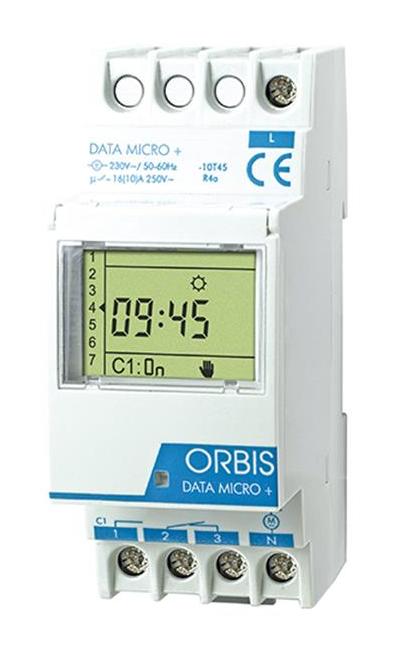 Interuptor Horario Digital DATA MICRO + - ORBIS