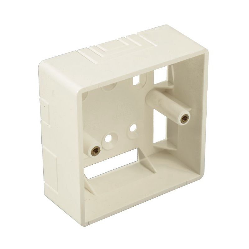 Caja superficie para mecanismos 86*86 mm PVC beig clara - Jandei