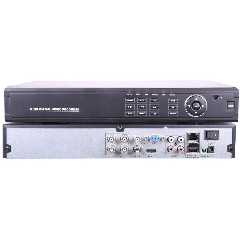 jandei Videograbador XVR 4 camaras 1080P 5 en 1 con entrada audio